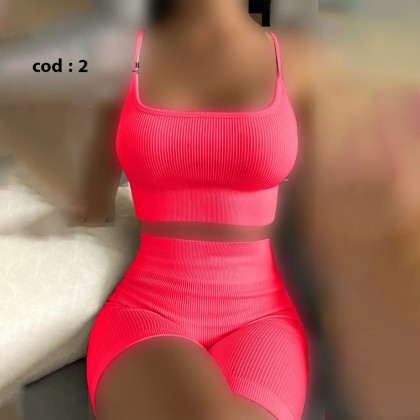 ست تاپ و شورتک زنانه مدل مارال ( اسلیم )