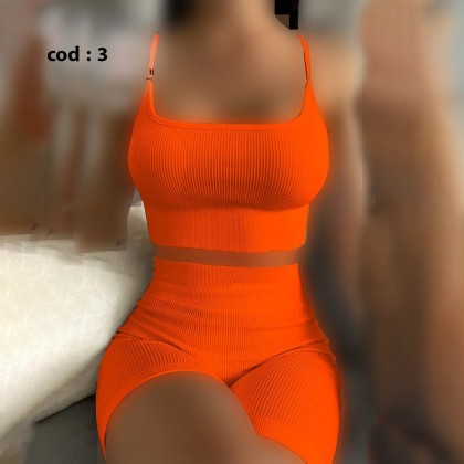 ست تاپ و شورتک زنانه مدل مارال ( اسلیم )