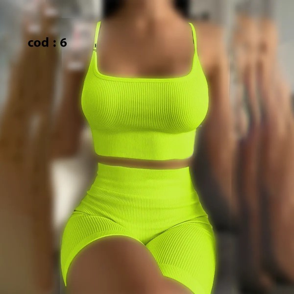 ست تاپ و شورتک زنانه مدل مارال ( اسلیم )