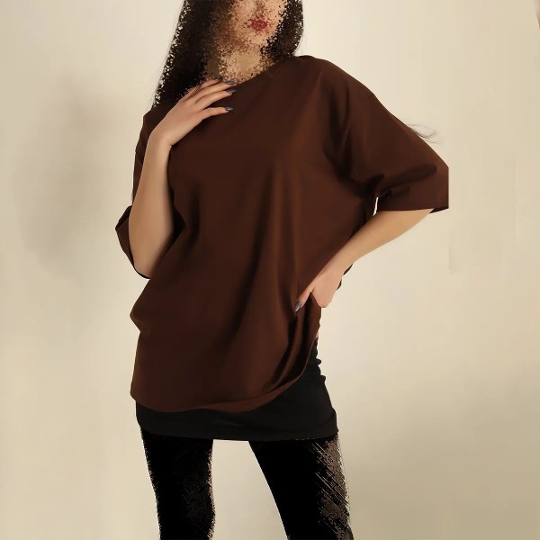 تیشرت لانگ لش زنانه مدل بهارتک