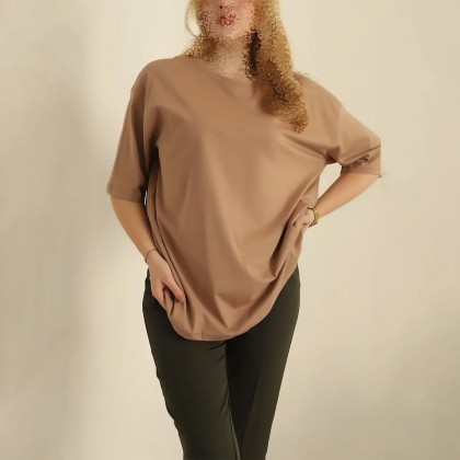 تیشرت لانگ لش زنانه مدل بهارتک