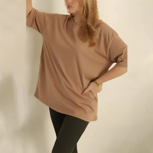 تیشرت لانگ لش زنانه مدل بهارتک