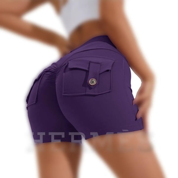 شورتک کارگو جیبدار زنانه مدل هرمس