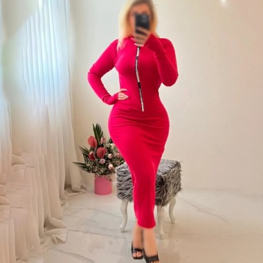 ماکسی زیپی زنانه مدل الیس 2