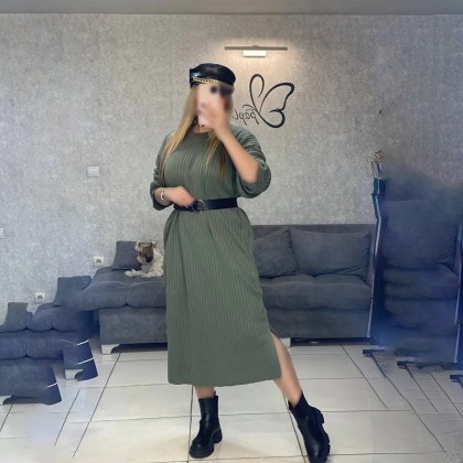 پیراهن ماکسی لش زنانه مدل آتنا ( نلین )