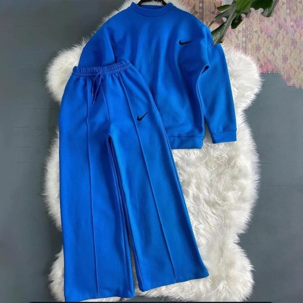 ست دورس و شلوار بگی طرح نایک زنانه مدل بهارتک