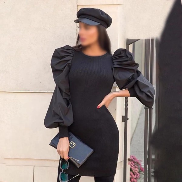 شومیز مجلسی آستین پفی زنانه مدل بازار