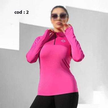بلوز استین بلند ورزشی زنانه مدل هلنا ( باروک ) 2