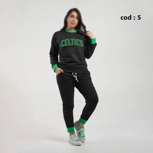 ست بلوز و شلوار راحتی زنانه مدل ونوس ( یشیم )