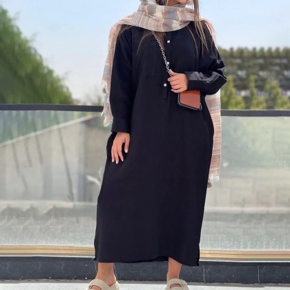 کفتان دکمه دار زنانه مدل بهارتک
