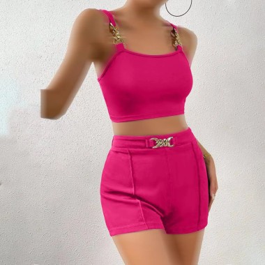 ست نیم تنه و شورتک زنانه مدل ایلیانا ( میناز ) 2