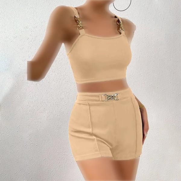 ست نیم تنه و شورتک زنانه مدل ایلیانا ( میناز )
