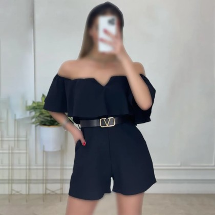 سرهمی شورتکی زنانه مدل سوفی ( بازار )