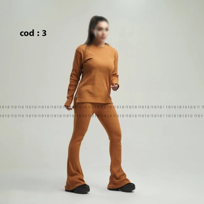 بلوز و شلوار کبریتی زنانه مدل سولینا