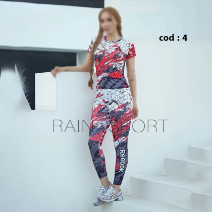 ست تیشرت شلوار ورزشی زنانه مدل آیلی ( راین اسپرت )