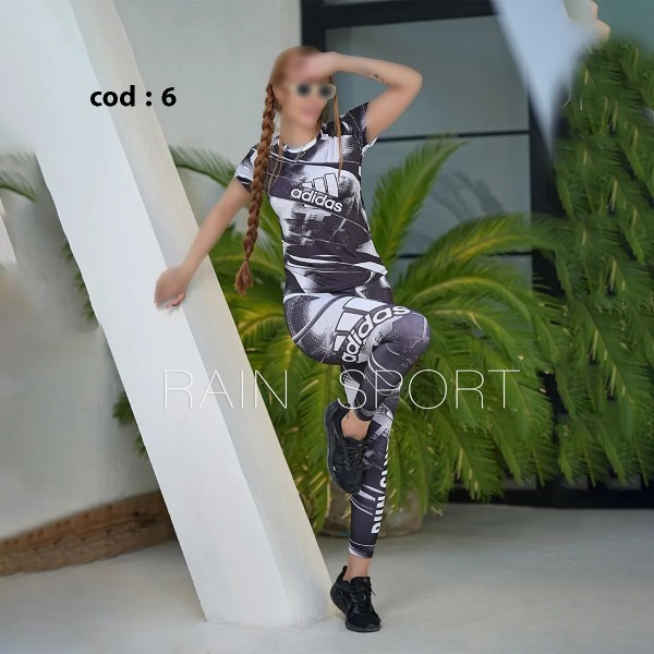 ست تیشرت شلوار ورزشی زنانه مدل آیلی ( راین اسپرت )