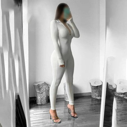 سرهمی زیپ دار آستین شصتی زنانه مدل اسلیم