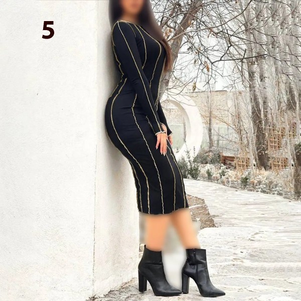 پیراهن بلند کثیف دوزی زنانه مدل الترا