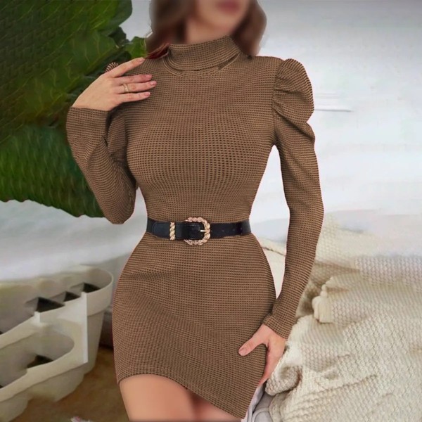 پیراهن آستین چین دار زنانه مدل الترا