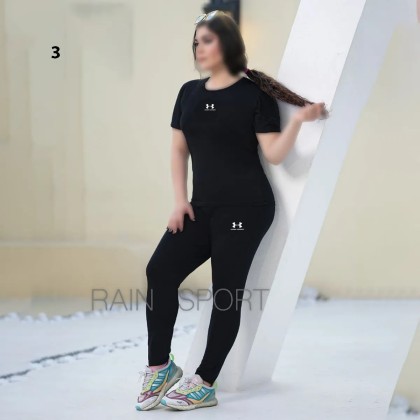 ست تیشرت شلوار سایز بزرگ ورزشی زنانه مدل آنیس ( راین اسپرت )