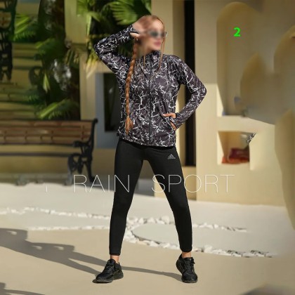ست سویشرت شلوار فینگردار ورزشی زنانه مدل ژاکلین  ( راین اسپرت )