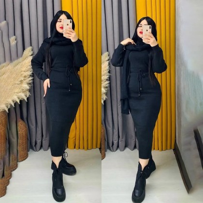 پیراهن بافت زنانه مدل رخسانا  ( رومانو )