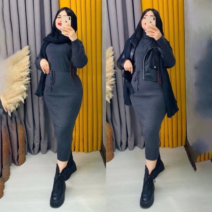 پیراهن بافت زنانه مدل رخسانا  ( رومانو )