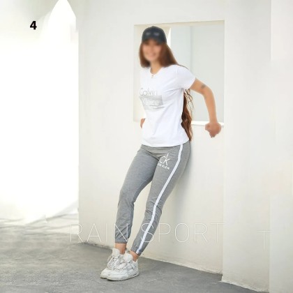 ست تیشرت شلوار زنانه نرمال سولینا  ( راین اسپرت )