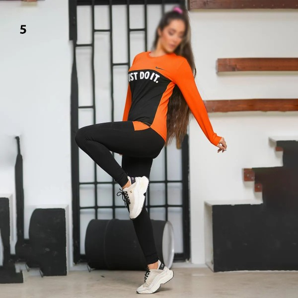 ست بلوز شلوار  just do it زنانه مدل سایمان  ( هرمس )