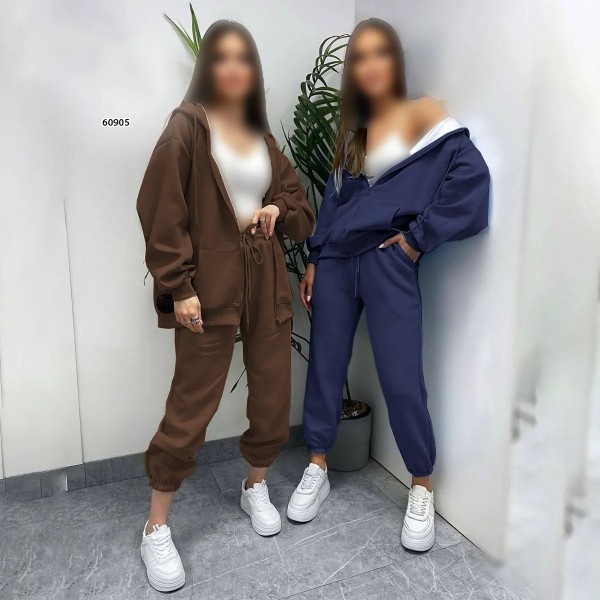 ست سویشرت جاگر زنانه مدل اسلیم 60905