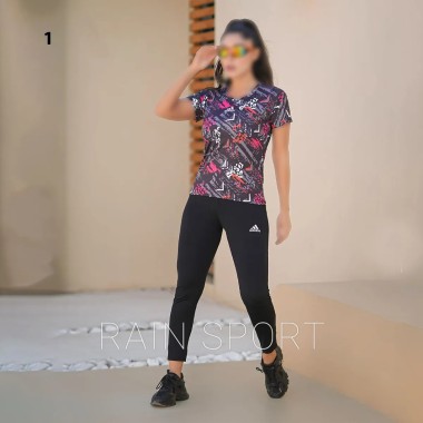 ست تیشرت شلوار ورزشی زنانه راین اسپرت 3764