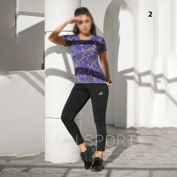ست تیشرت شلوار ورزشی زنانه راین اسپرت 3764