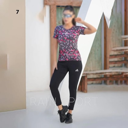 ست تیشرت شلوار ورزشی زنانه راین اسپرت 3764