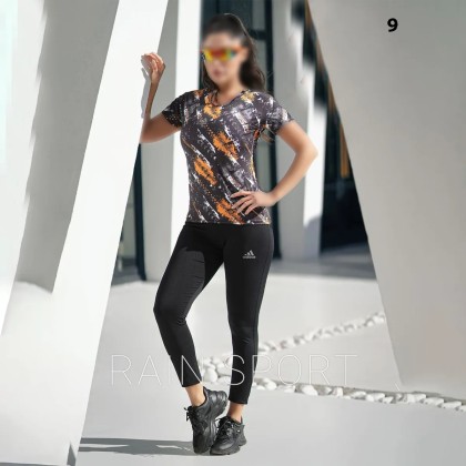 ست تیشرت شلوار ورزشی زنانه راین اسپرت 3764