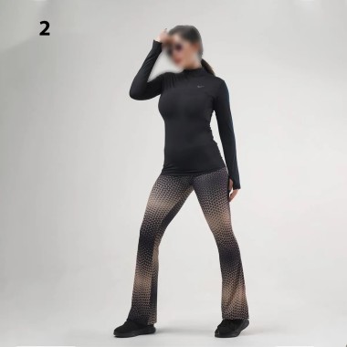ست نیم زیپ شلواربودگات ورزشی زنانه ایپک 704P 2