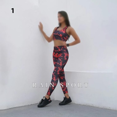نیم تنه شلوار  کاپدار ورزشی زنانه 3901