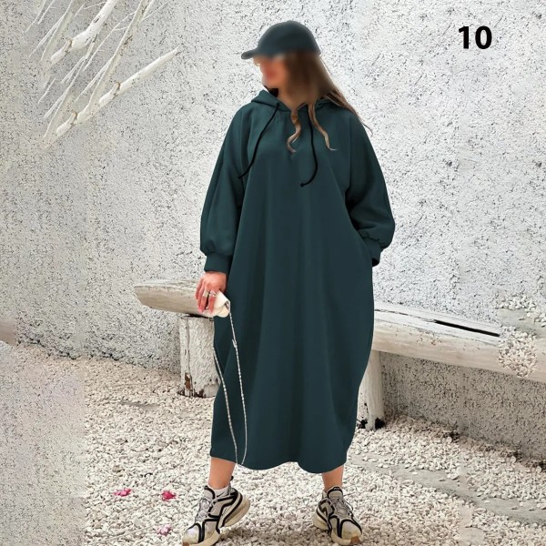 هودی لانگ کمر پانچی زنانه اسلیم 60904