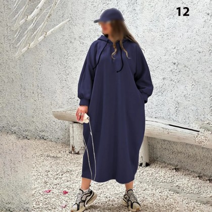 هودی لانگ کمر پانچی زنانه اسلیم 60904