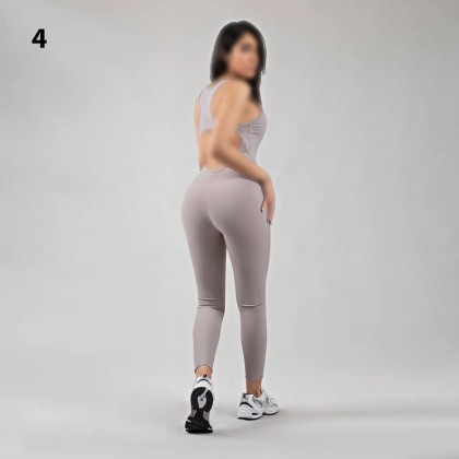 اورال پشت ساده ورزشی زنانه ال کیم چیک 40377