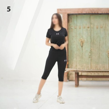 ست تیشرت شلوارک ورزشی زنانه راین اسپرت 2485