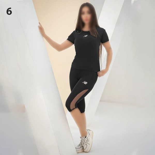 ست تیشرت شلوارک ورزشی زنانه راین اسپرت 2485