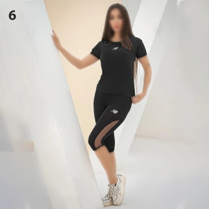 ست تیشرت شلوارک ورزشی زنانه راین اسپرت 2485