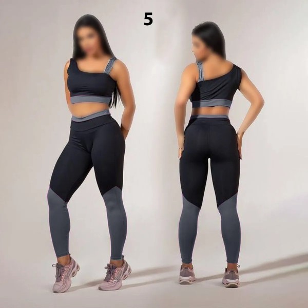 ست نیمتنه شلوار ورزشی زنانه باروک 0255