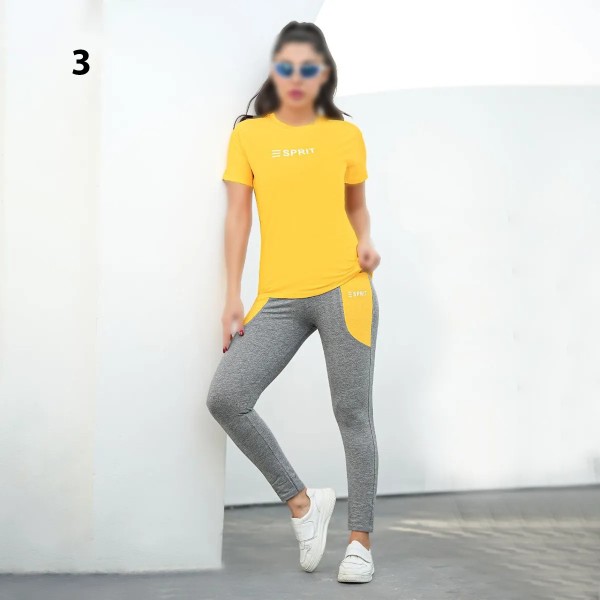 ست تیشرت شلوار ورزشی زنانه راین اسپرت 3980