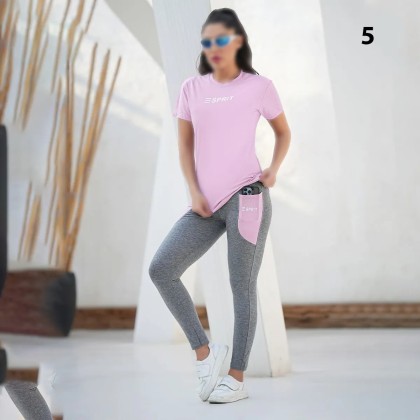 ست تیشرت شلوار ورزشی زنانه راین اسپرت 3980