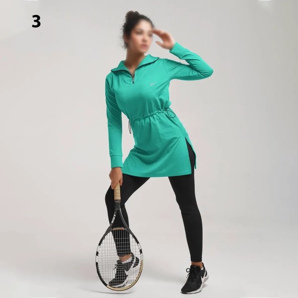 مانتو بغل گت دار ورزشی زنانه 690P