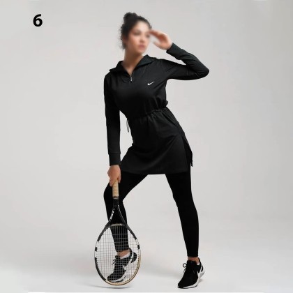 مانتو بغل گت دار ورزشی زنانه 690P