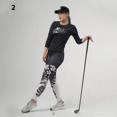 ست تیشرت لگ‌ کمرپهن ورزشی زنانه 706P 2