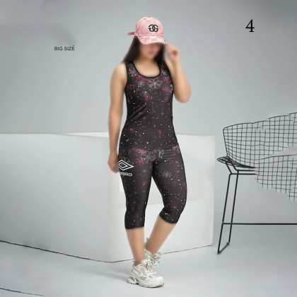 ست تاپ شلوارک زنانه بیگ سایز 3989