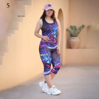 ست تاپ شلوارک زنانه بیگ سایز 3989